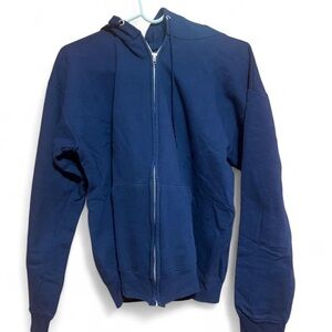 hanes zip up hoodie size small